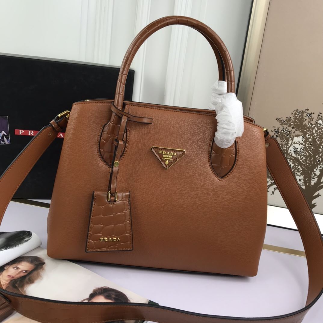 Pra*a top handle bags